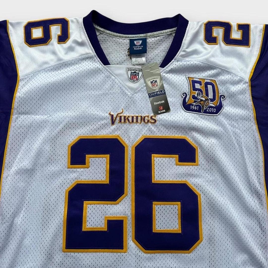 Maillot Reebok Vikings NFL - XXL (vérifier les mesures)