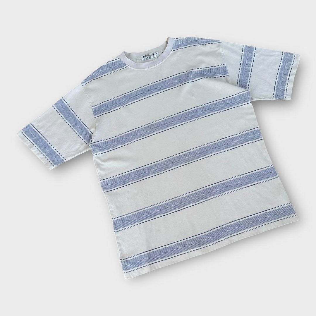 T-shirt à motifs YSL vintage - XL
