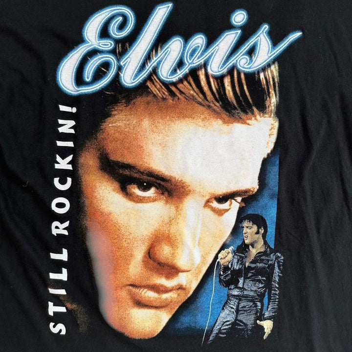 T-shirt graphique Elvis vintage - XL
