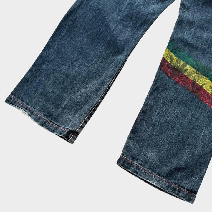 Jean Baggy Hip-hop Rasta - taille 34