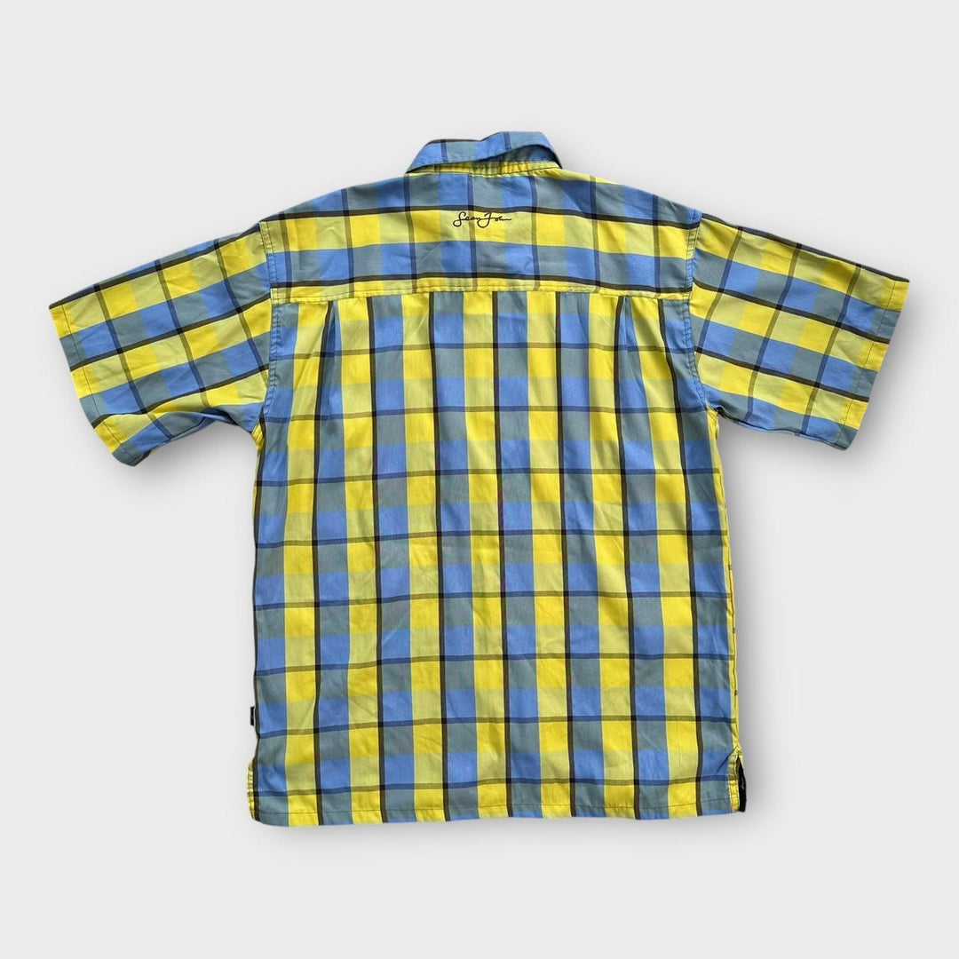chemise à manches courtes Sean John vintage - grande (s’adapte comme un baggy XL)