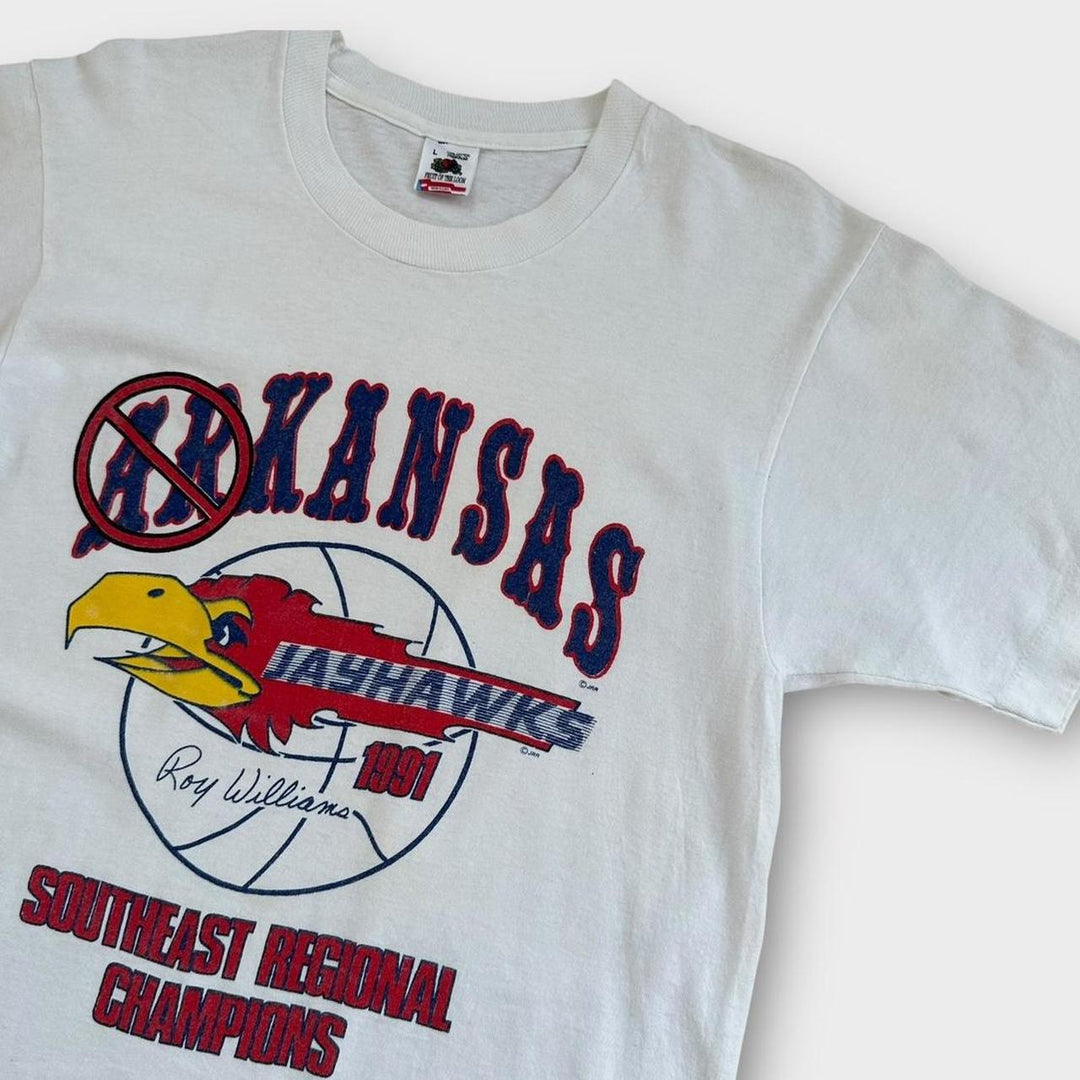tee-shirt graphique de basket-ball vintage du Kansas - grand