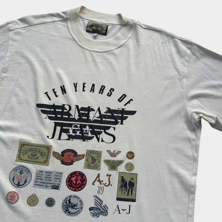 T-shirt graphique Armani jeans vintage - moyen
