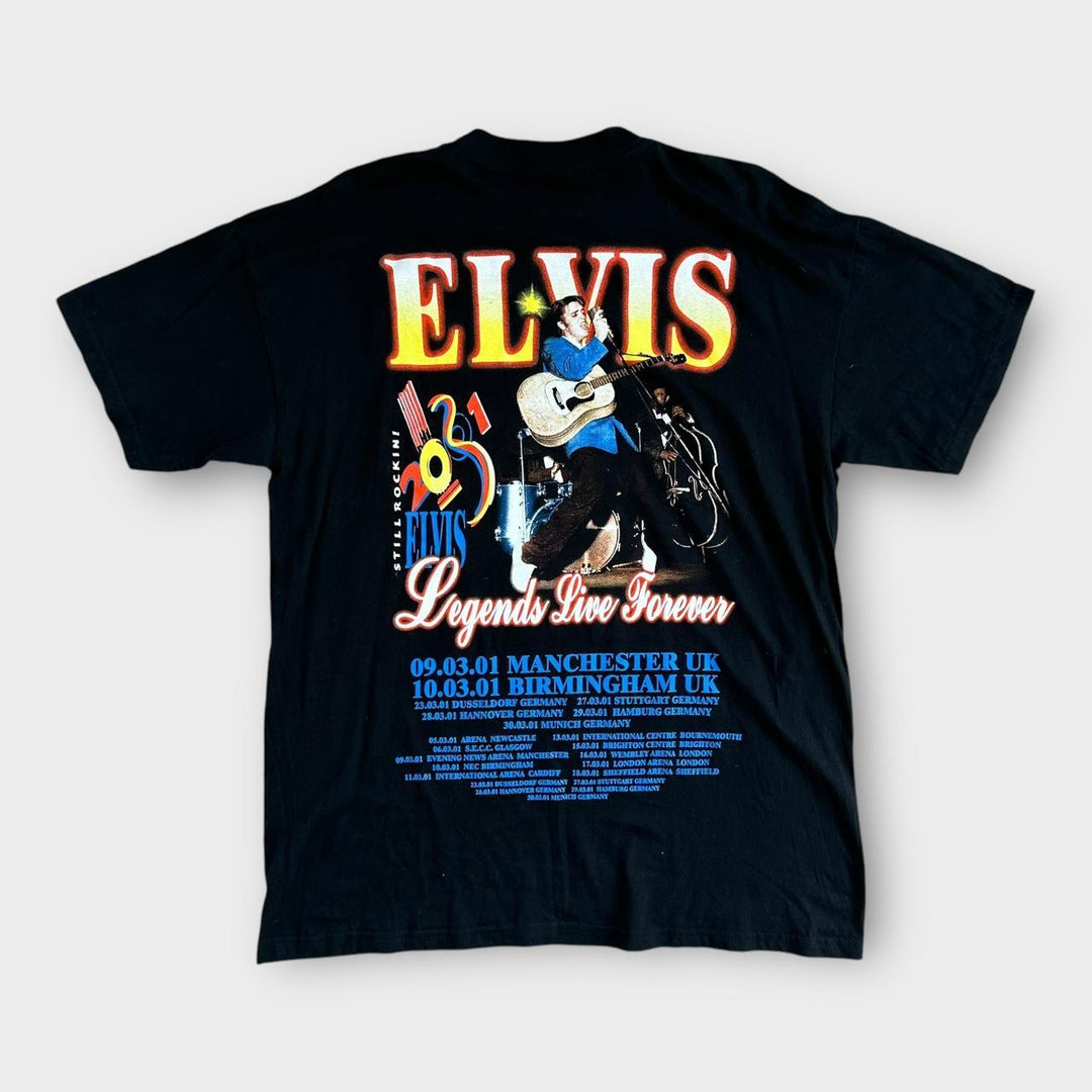 T-shirt graphique Elvis vintage - XL
