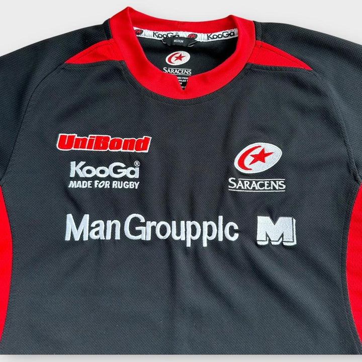 haut de rugby vintage des Saracens - moyen