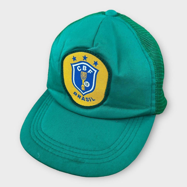 Casquette de football du Brésil des années 90 - taille unique