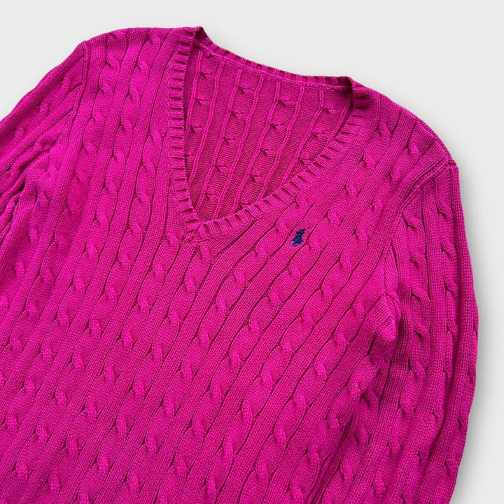 Ralph Lauren pull en maille torsadée - moyen