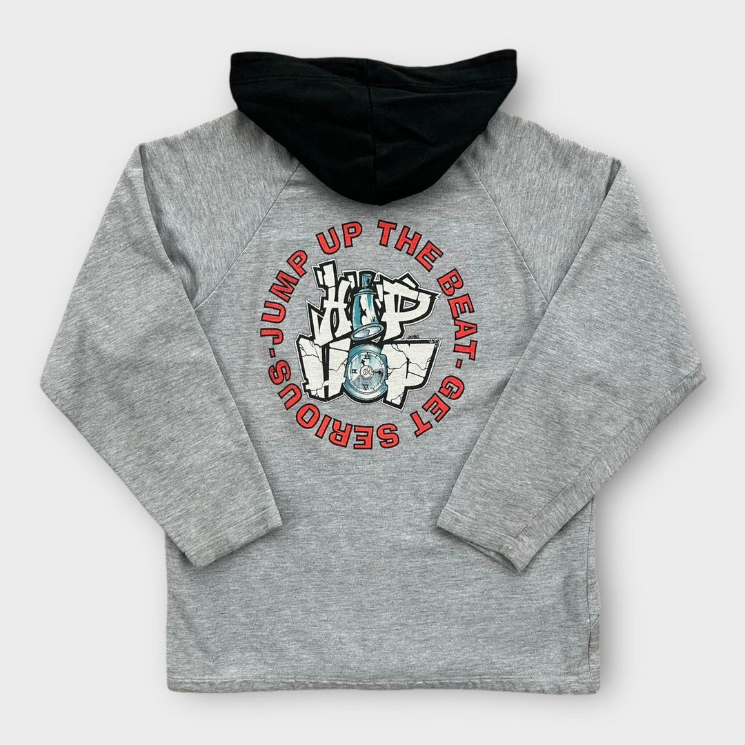 sweat à capuche hip hop Kappa vintage - grand