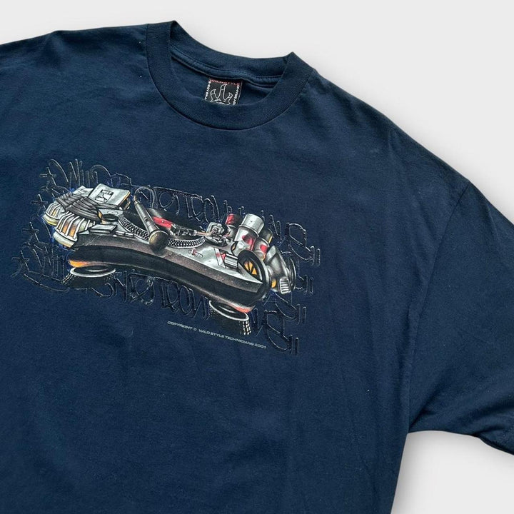 T-shirt graphique hip hop Y2K - XL