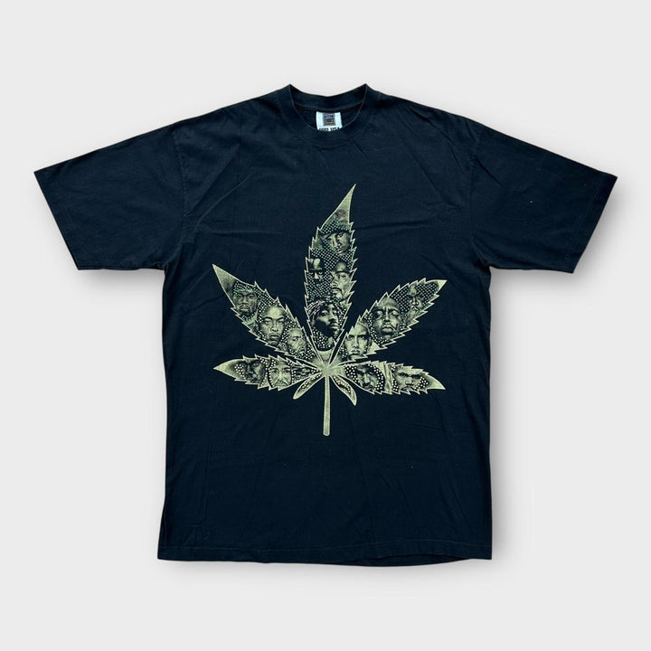 tee-shirt graphique hip-hop vintage - XL (baggy)