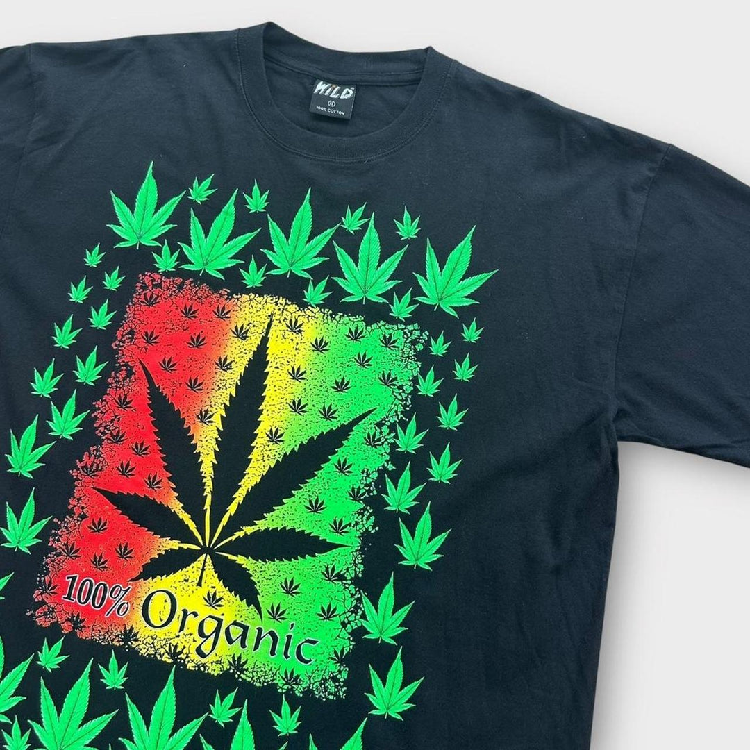 Tee-shirt graphique Weed - XL