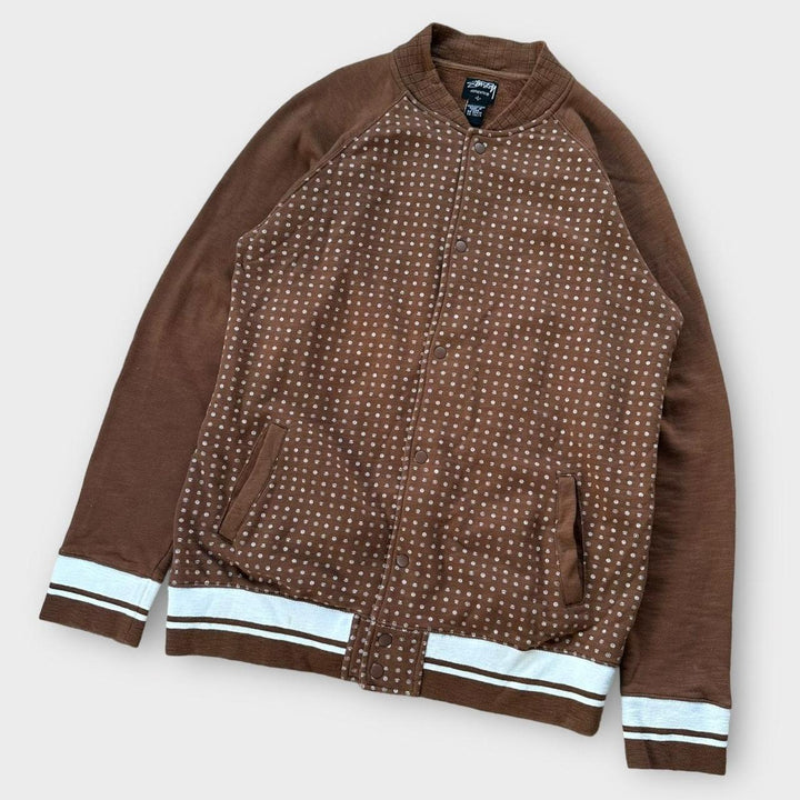 Blouson aviateur universitaire Stussy - Grand