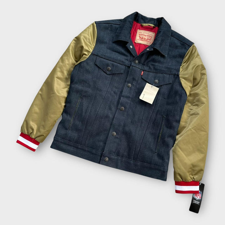 Levi's NFL - Blouson aviateur universitaire en jean - moyen