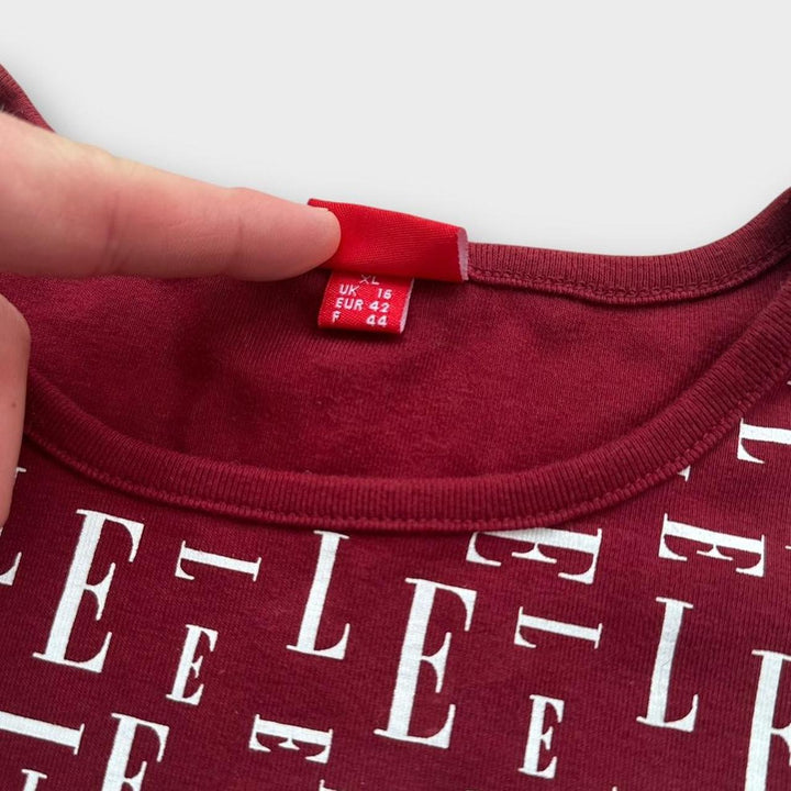 Haut Elle vintage Y2K - XL femme