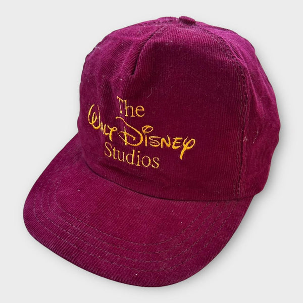 casquette en velours côtelé vintage Walt Disney Studios - taille unique
