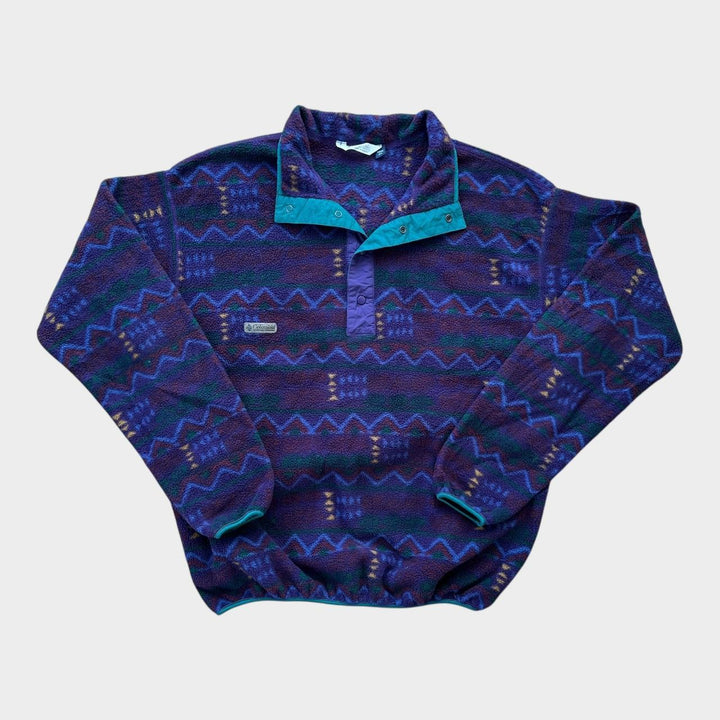 polaire à motif funky vintage Columbia - XL