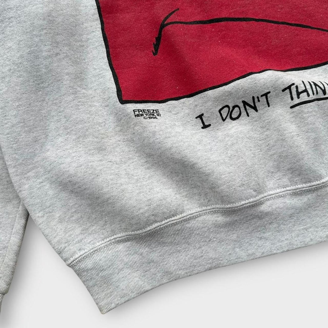 sweat-shirt graphique vintage Freeze New York - XL