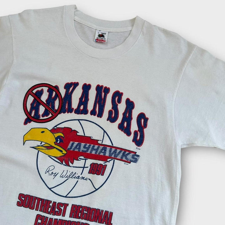 tee-shirt graphique de basket-ball vintage du Kansas - grand