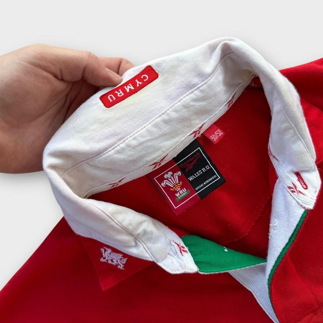 haut de rugby vintage du Pays de Galles - XXXL