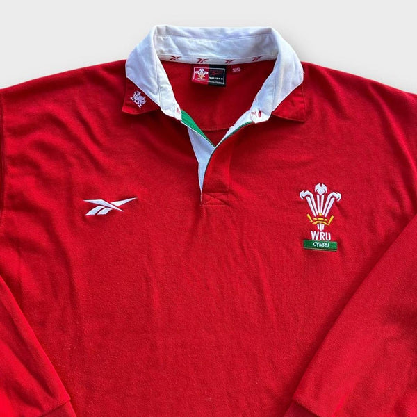 haut de rugby vintage du Pays de Galles - XXXL
