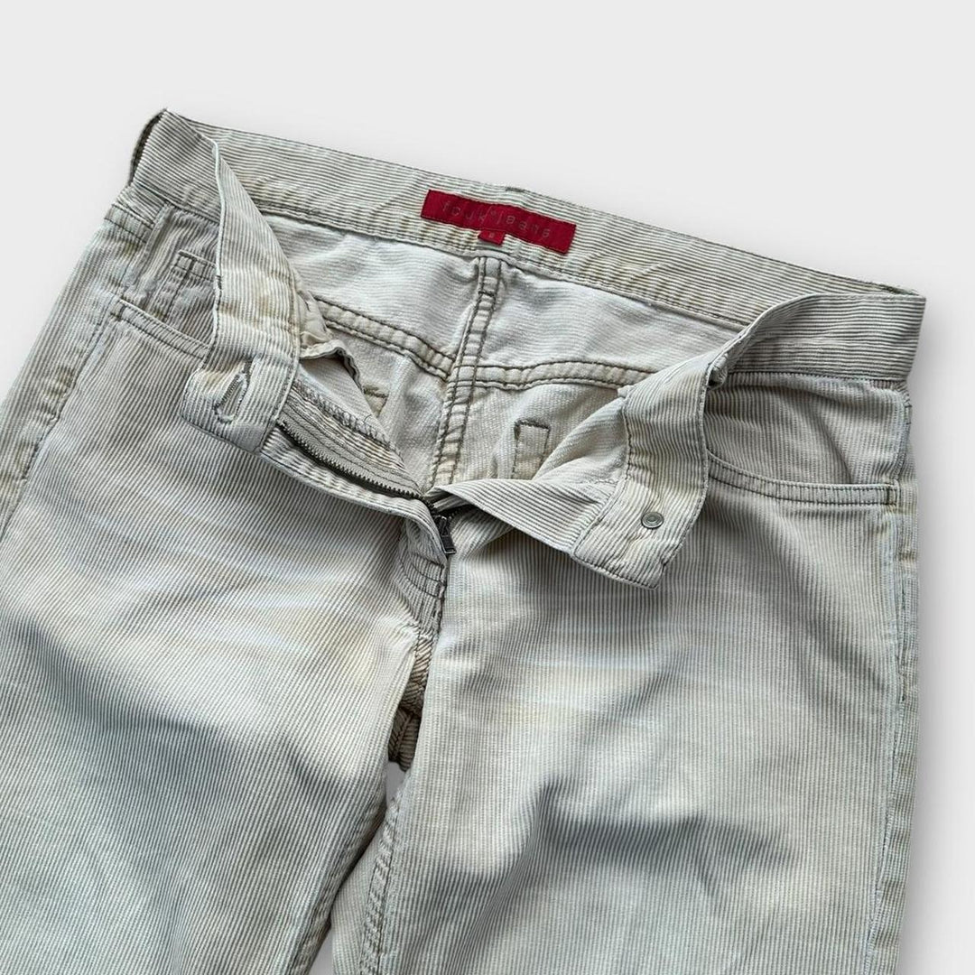Pantalon évasé en velours côtelé FCUK - taille 8