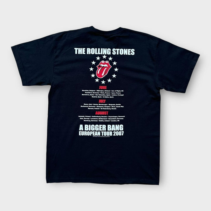 T-shirt vintage du groupe Rolling Stones - Grand