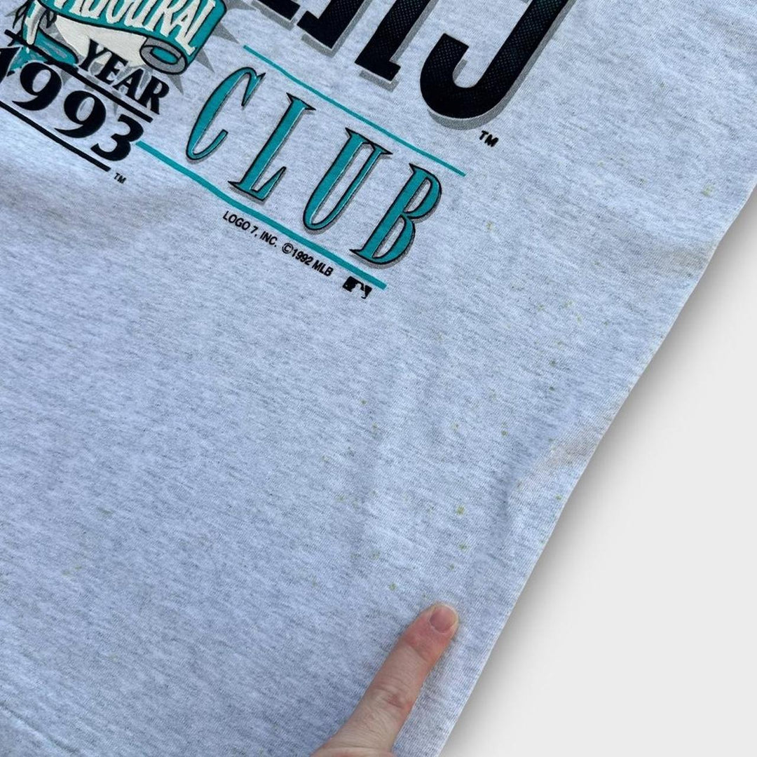 tee-shirt graphique vintage des marlins de Floride - XL