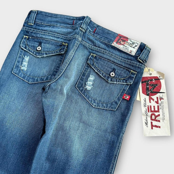 jeans jambes larges vintage Y2K - 32 pouces
