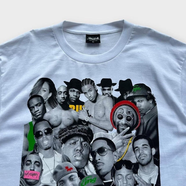 T-shirt graphique hip-hop Y2K - XL