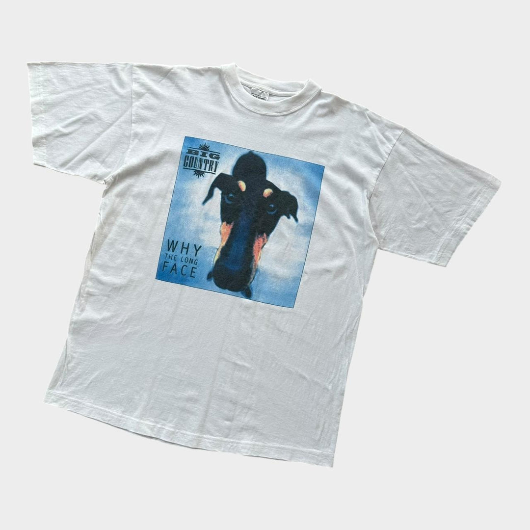 Big country pourquoi le tee-shirt vintage à visage long - XL