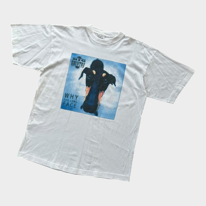 Big country pourquoi le tee-shirt vintage à visage long - XL