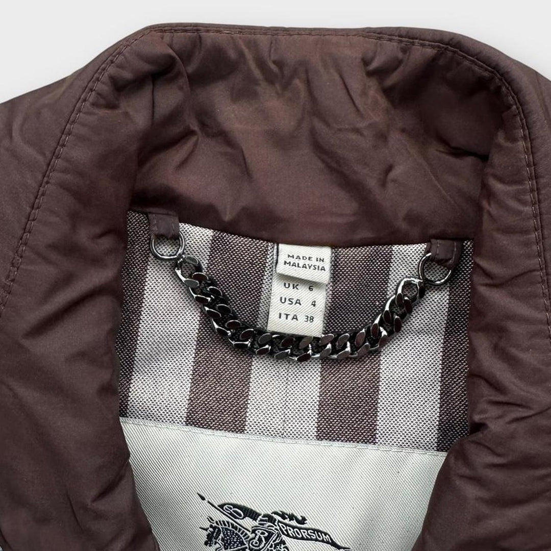 trench-coat en nylon Burberry vintage - UK6