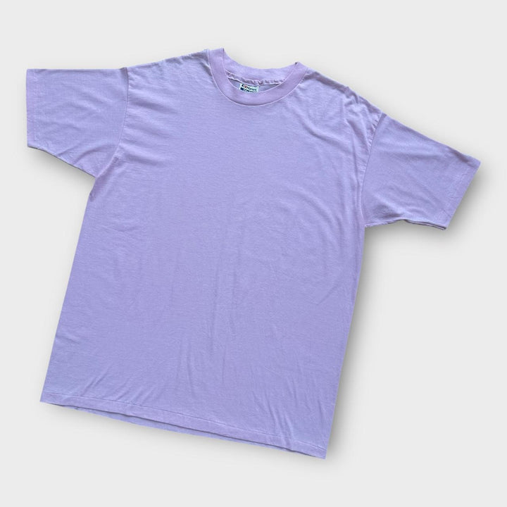 tee-shirt vierge vintage à point unique - XL