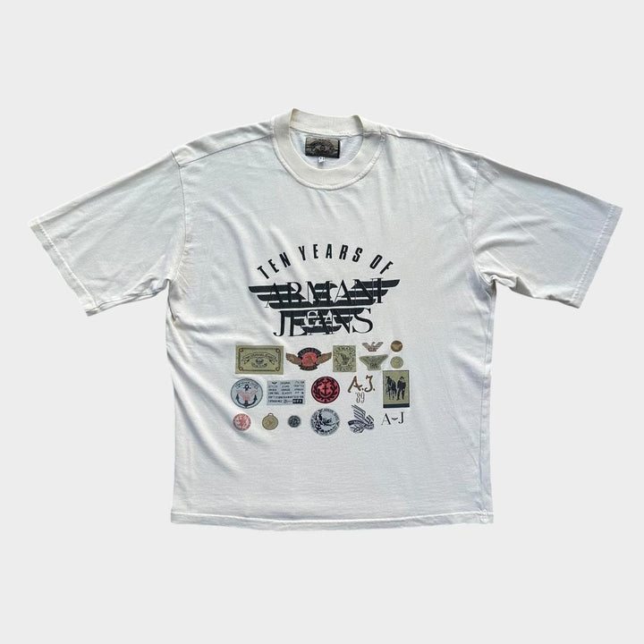 T-shirt graphique Armani jeans vintage - moyen