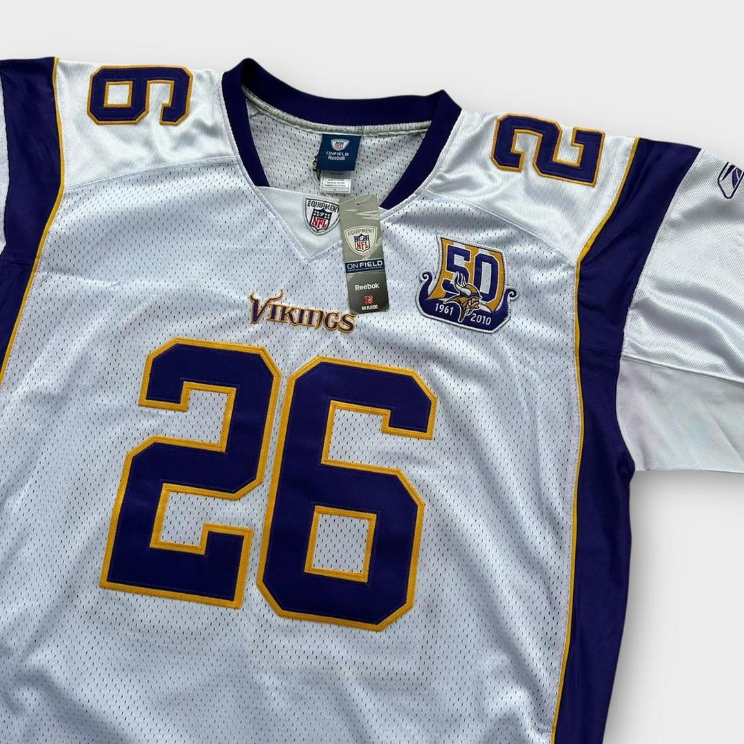Maillot Reebok Vikings NFL - XXL (vérifier les mesures)