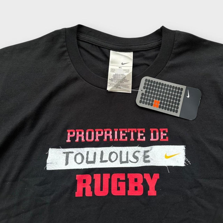 Haut vintage Toulouse Rugby - XL