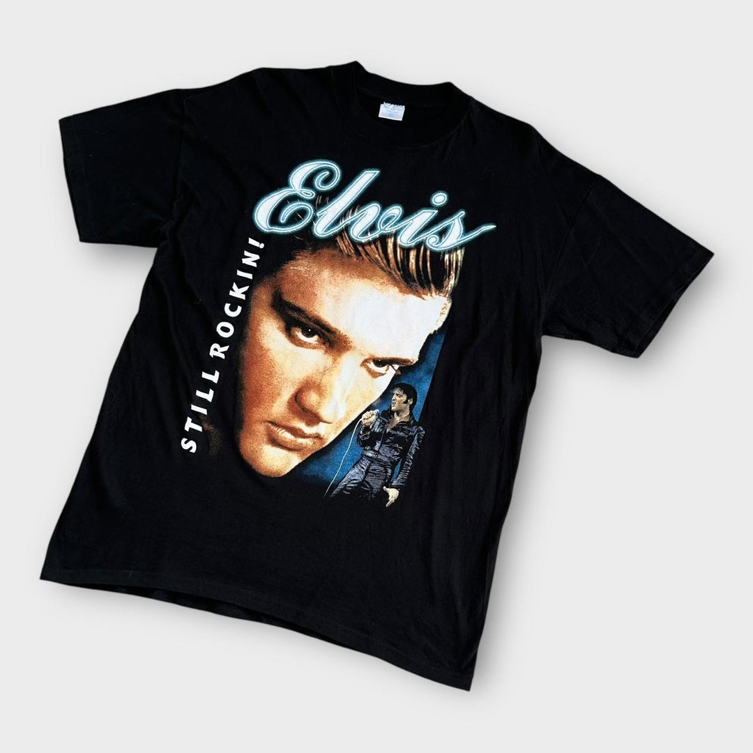 T-shirt graphique Elvis vintage - XL