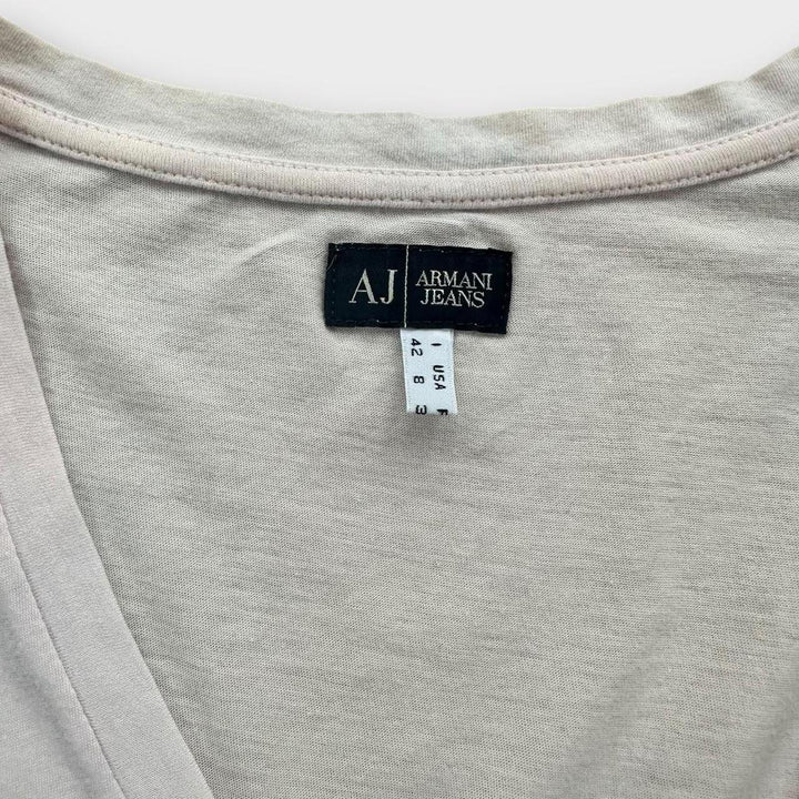 haut en jean Armani vintage Y2K - GB12