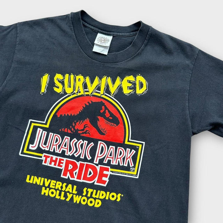 Jurassic Park Vintage tee - jeunesse grand (petit femme)