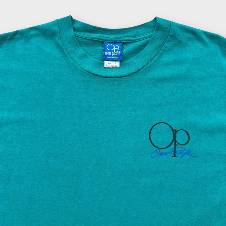 tee-shirt graphique vintage océan Pacifique - grand