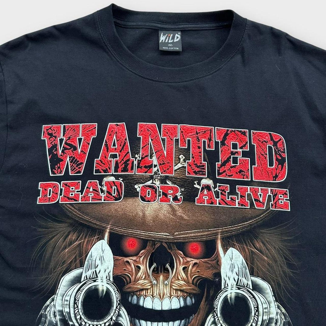 T-shirt graphique tête de mort - XL