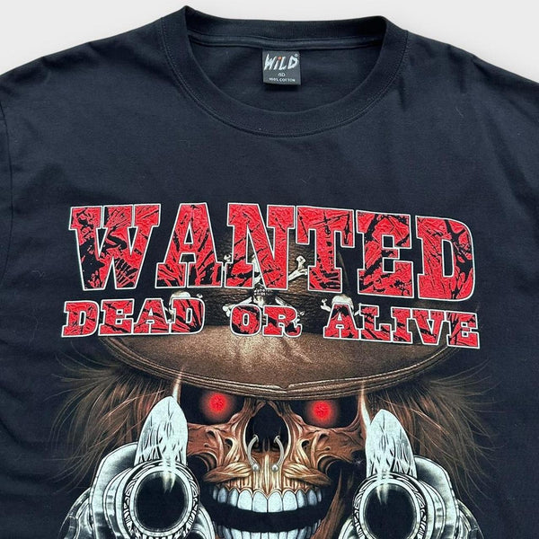 T-shirt graphique tête de mort - XL