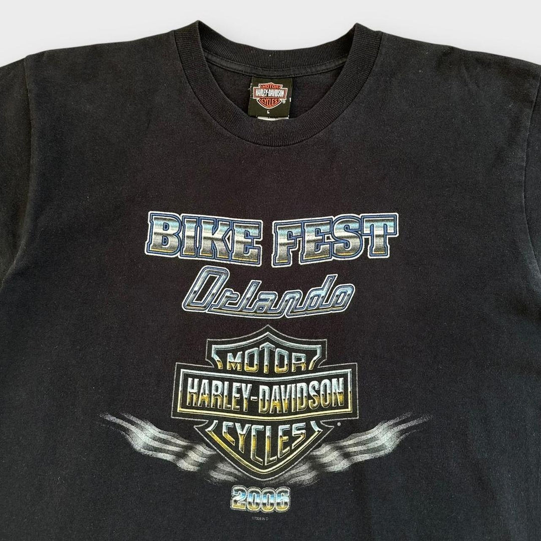 T-shirt Harley Davidson vintage - grand