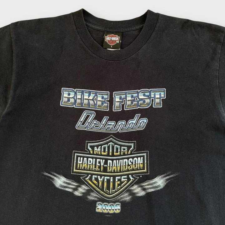 T-shirt Harley Davidson vintage - grand