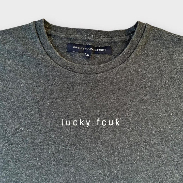 T-shirt à slogan French Connection - XL (convient à moyen)