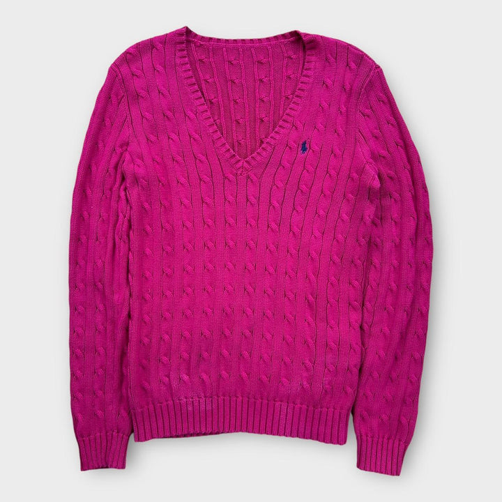 Ralph Lauren pull en maille torsadée - moyen