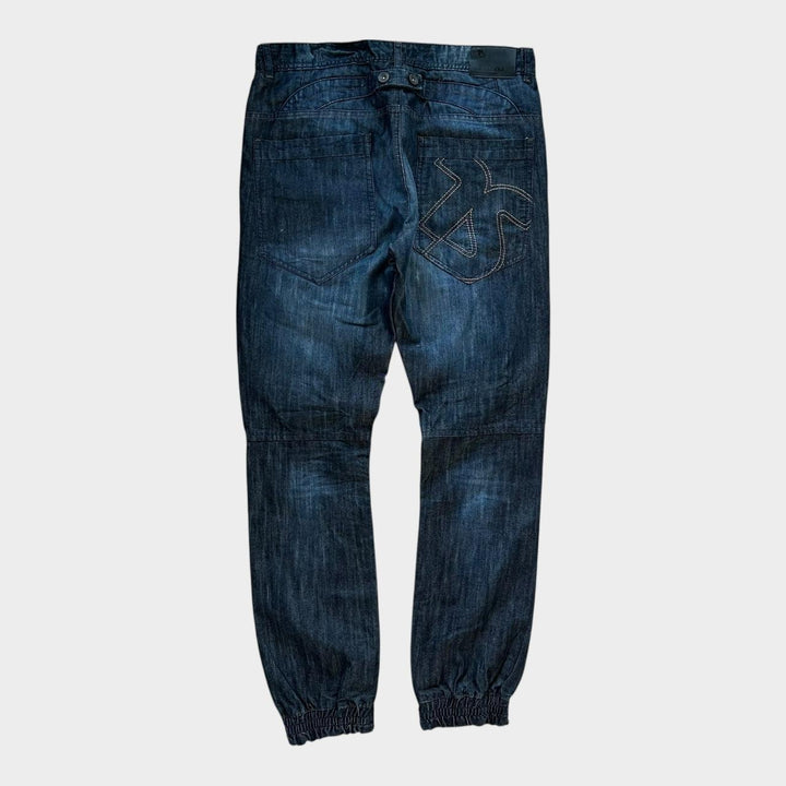 Jean en denim torsadé Y2K - 36x32