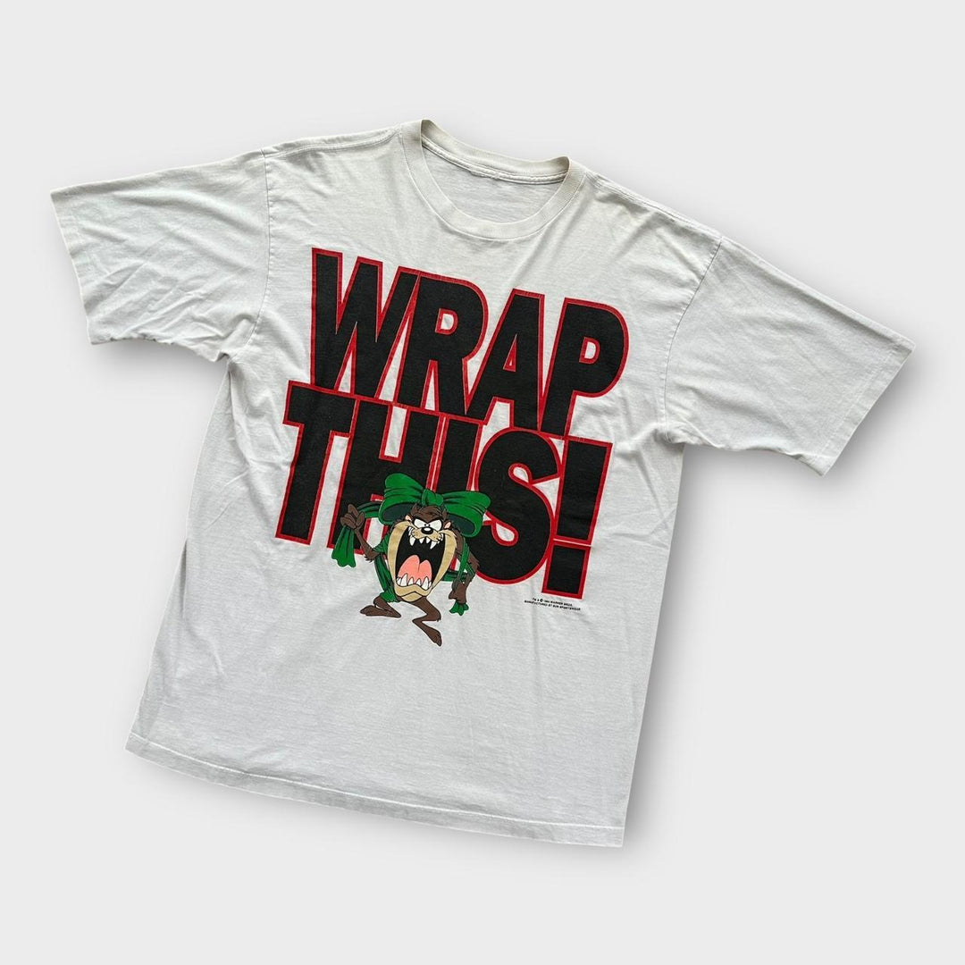 T-shirt graphique de Noël Taz vintage - XL