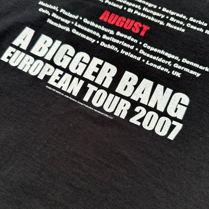 T-shirt vintage du groupe Rolling Stones - Grand