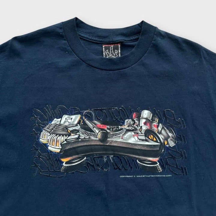 T-shirt graphique hip hop Y2K - XL